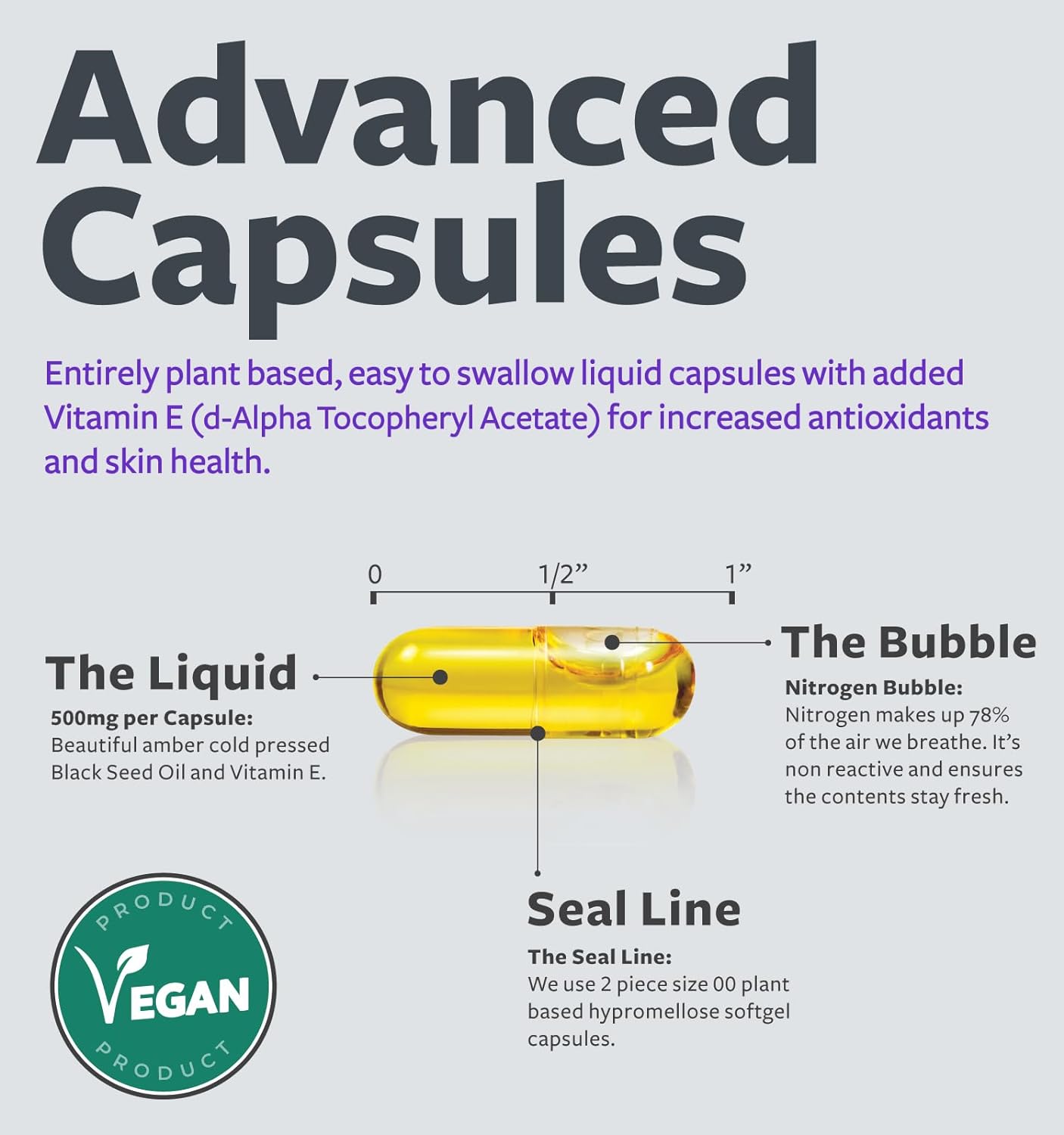 non-gmo-black-seed-oil-softgels-for-skin-health---120-capsules-cold-pressed-nigella-sativa-with-vitamin-e---500mg-each-1000mg-per-serving---vegan-formula-by-healths-harmony-6