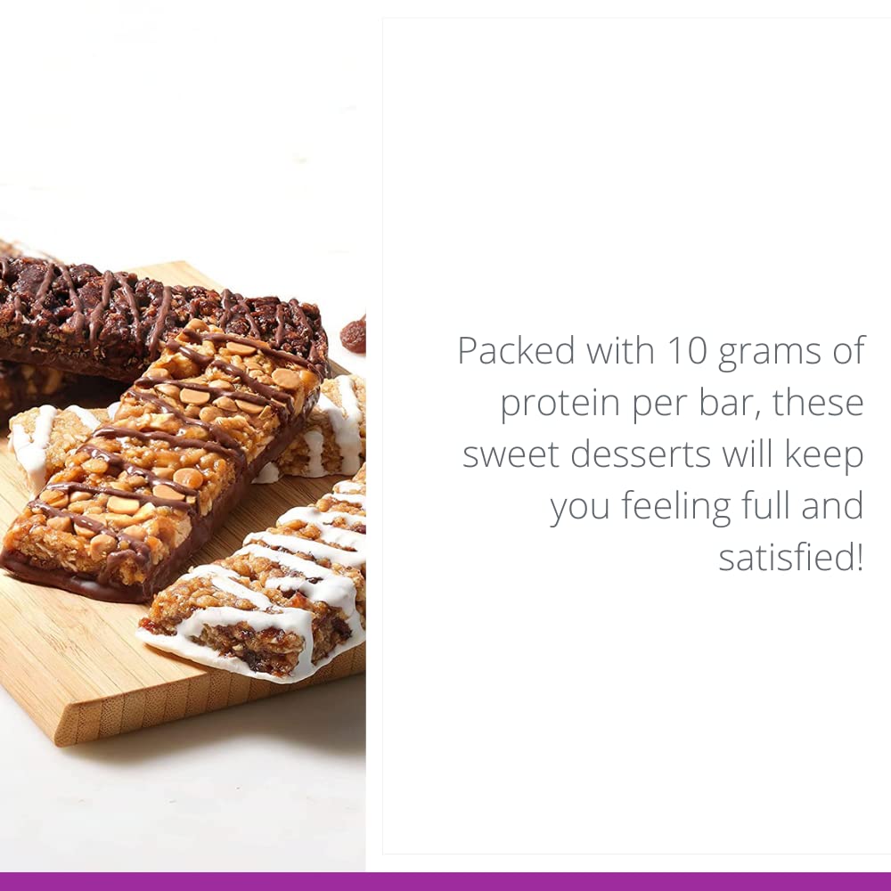 fudge-graham-hmr-protein-bars---nutritious-snack-for-weight-maintenance-low-calorie-dessert-with-10g-of-protein---24-count-5
