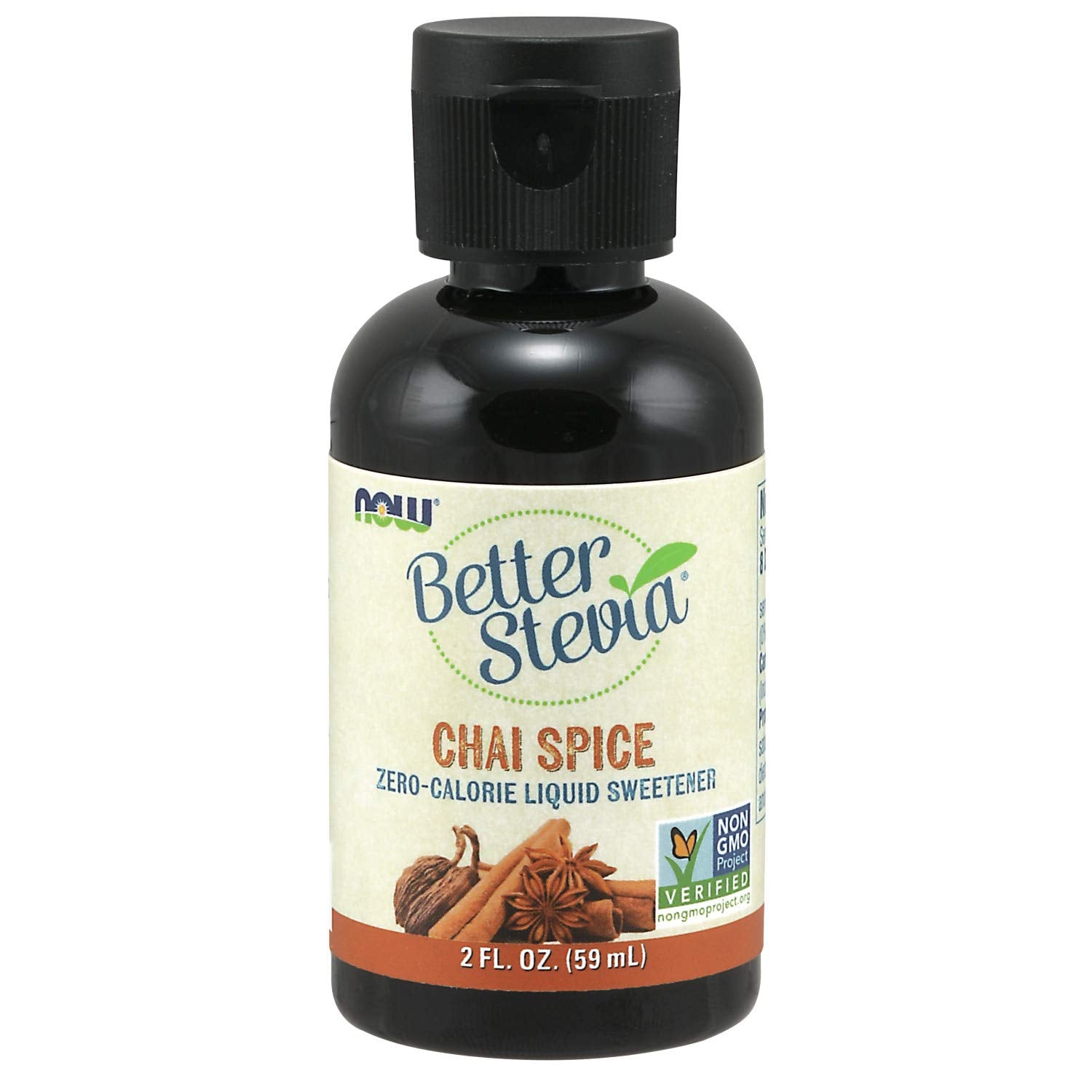 now-foods-betterstevia-chai-spice-and-maple-liquid-sweeteners---2-ounce-bottle-zero-calorie-alternative-2