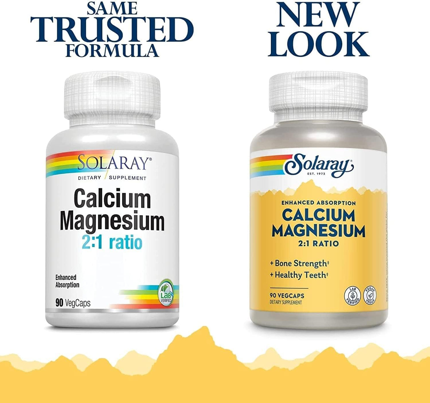 solaray-vegan-calcium-magnesium-vegcaps---21-ratio-for-bone-strength---enhanced-absorption---supports-healthy-teeth---180-count-2