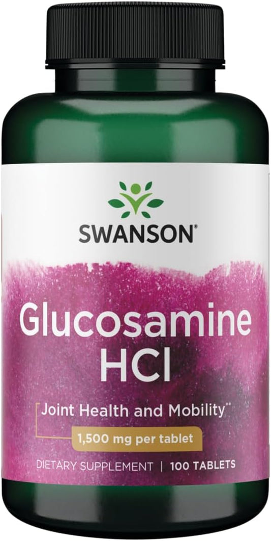 glucosamine-hcl-1500mg-tablets---swanson-100-count-bottle-1
