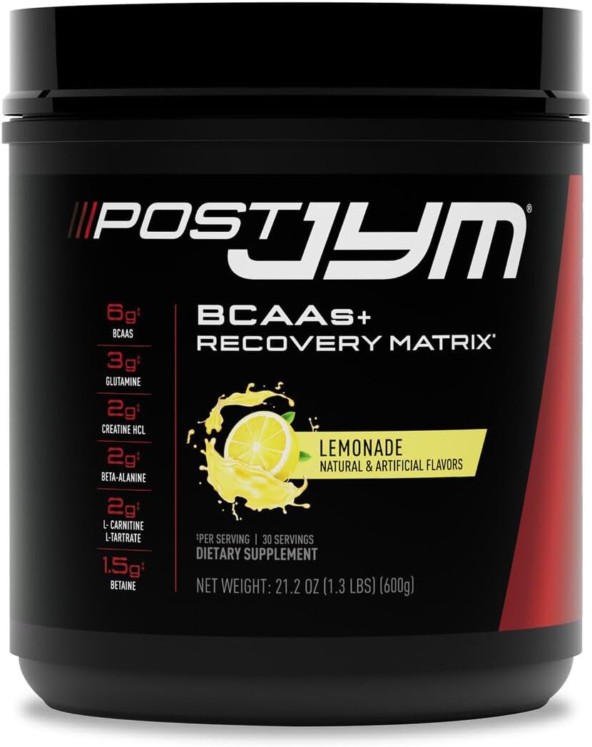 post-jym-active-matrix-amino-recovery-powder-lemonade-flavor---maximum-strength-and-performance-with-creatine-hcl-bcaas-glutamine-carnitine-betaine-and-taurine---30-servings-1