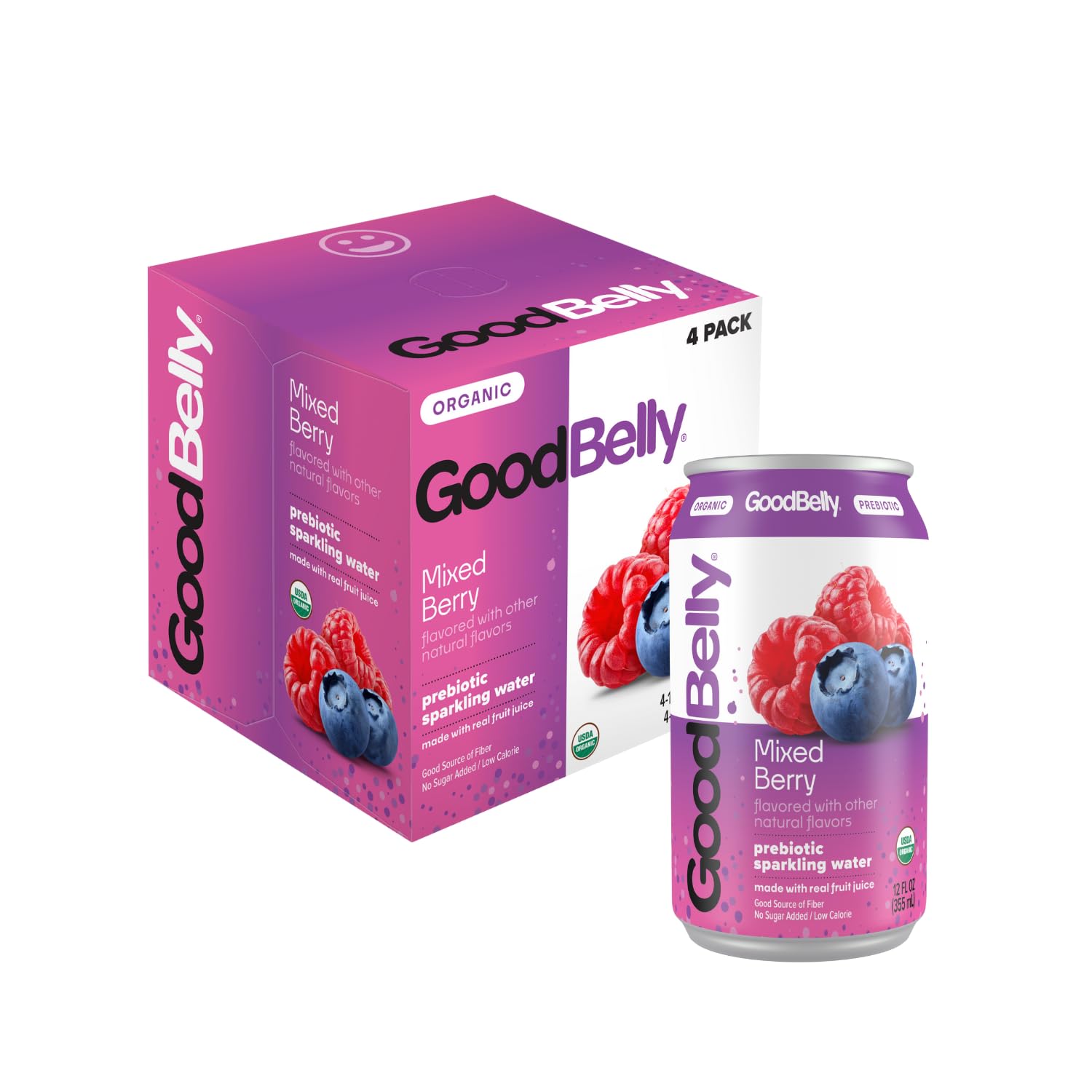 organic-mixed-berry-prebiotic-sparkling-water---4-pack-for-gut-health---zero-sugar-low-calorie-3