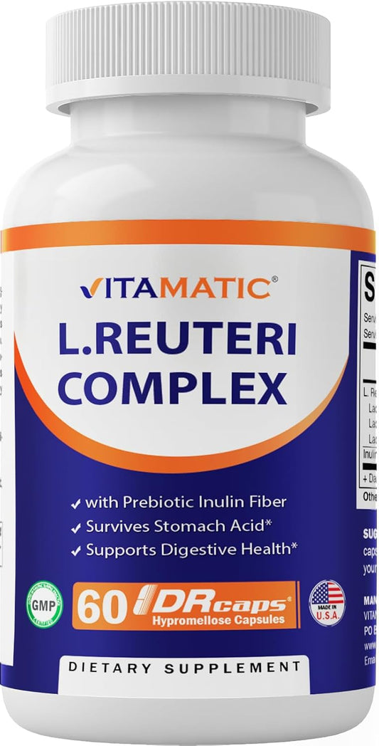 vitamatic-lactobacillus-reuteri-complex-capsules-with-22-billion-cfu---60-count---digestive-support-supplement-with-prebiotic-inulin-fiber-1