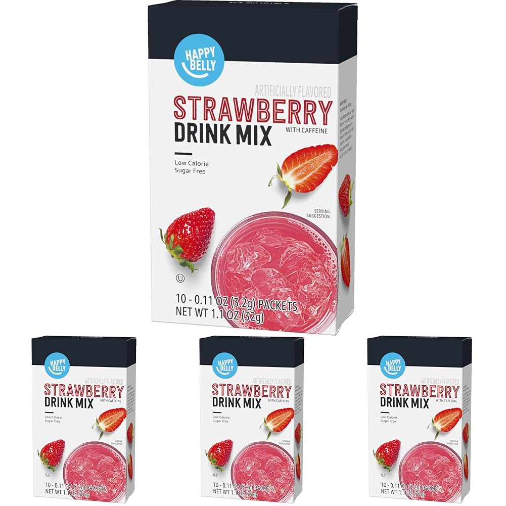 happy-belly-strawberry-caffeinated-drink-mix-singles-11-oz-pack-of-4---formerly-solimo-1