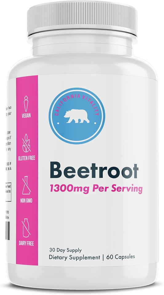california-vitality-beetroot-capsules---1300mg-per-serving---60-capsules-30-servings---vegan-non-gmo---usa-made---premium-beetroot-supplement-for-adults-1