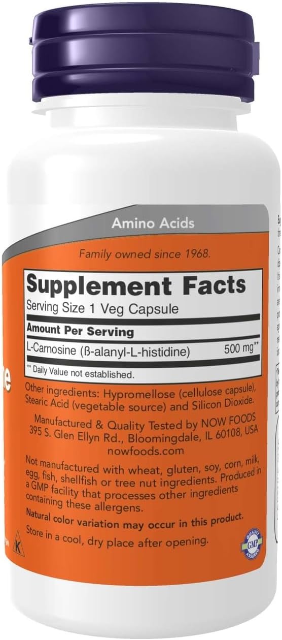 now-foods-l-carnosine-500mg---200-vegicaps-2-pack---anti-aging-supplement-for-cellular-health-and-longevity-2