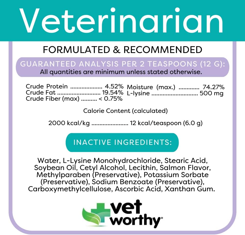 salmon-flavored-l-lysine-paw-gel-for-cats---immune-system-support-and-overall-health---3oz-cat-supplement-3