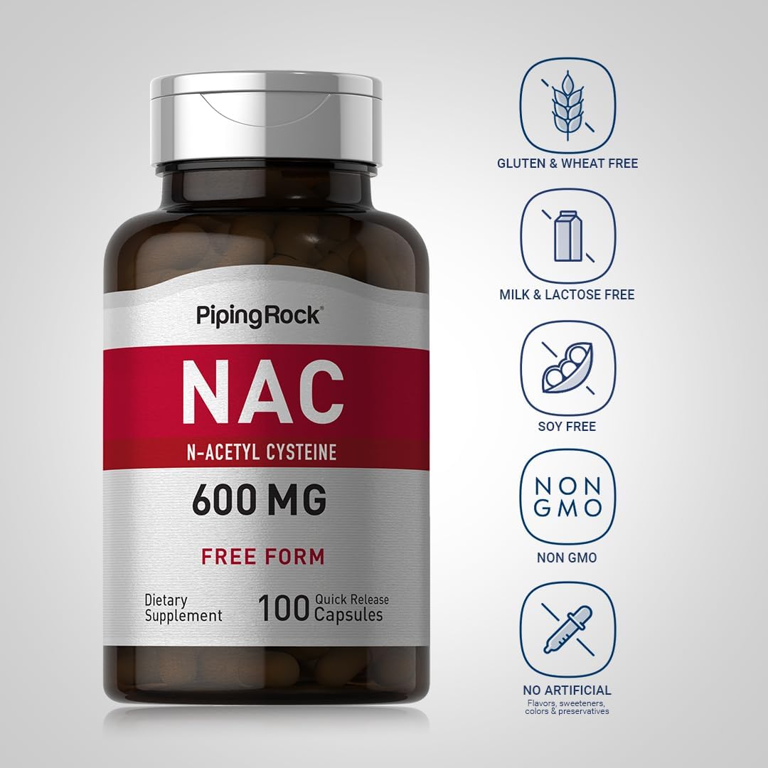 piping-rock-n-acetyl-cysteine-supplement-600mg---100-capsules---free-form-pills---non-gmo-gluten-free-3