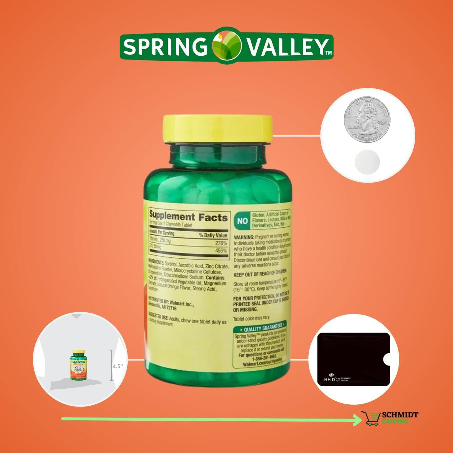 spring-valley-fast-dissolve-zinc-with-vitamin-c-chewable-tablets---orange-flavor-150-count-by-schmidt-empire-9