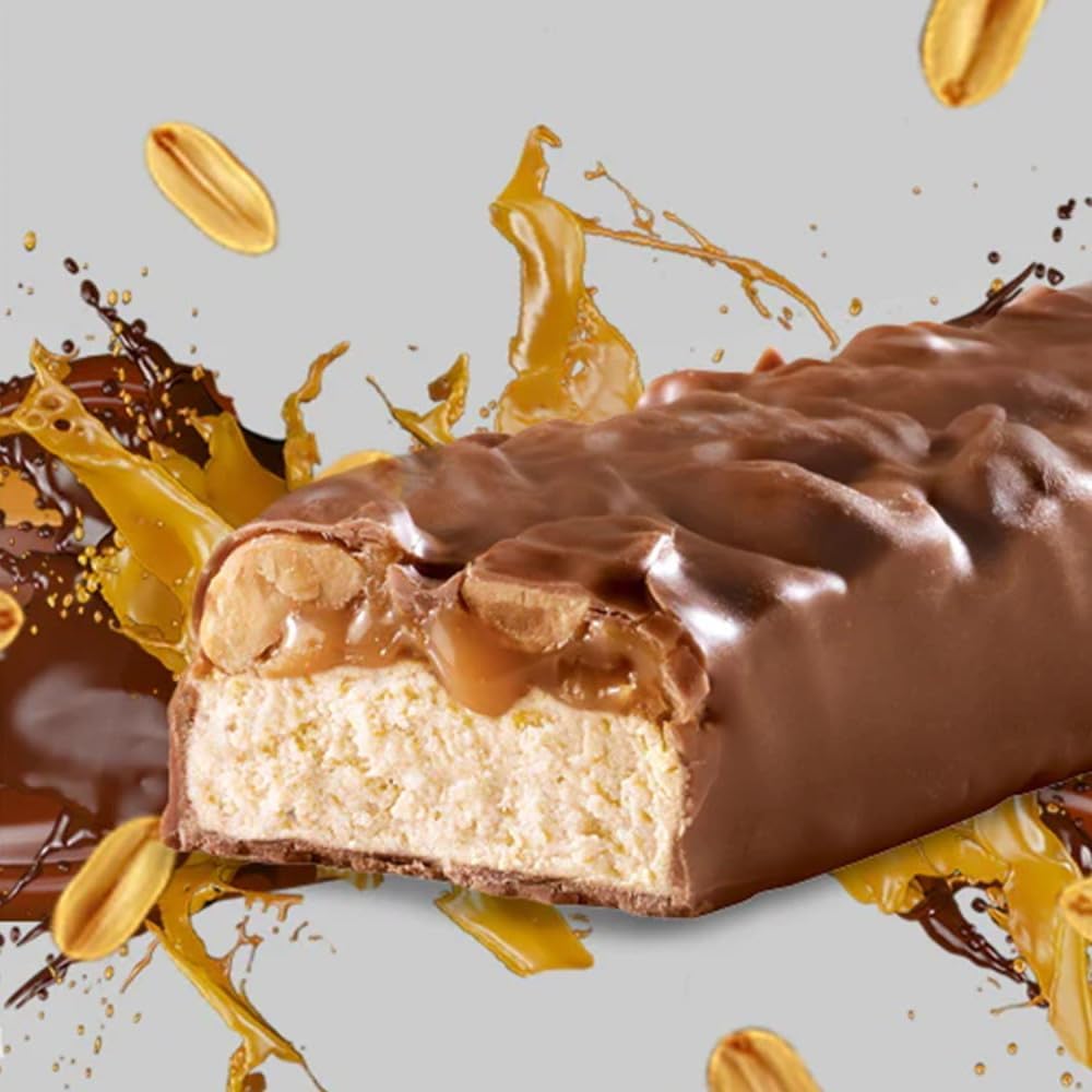 High Protein SNICKERS Peanut & Caramel Bar, 24.12 oz, 12 Pack Box - Energy Boosting Snack with Protein & Caramel Flavor - Espot.com.au