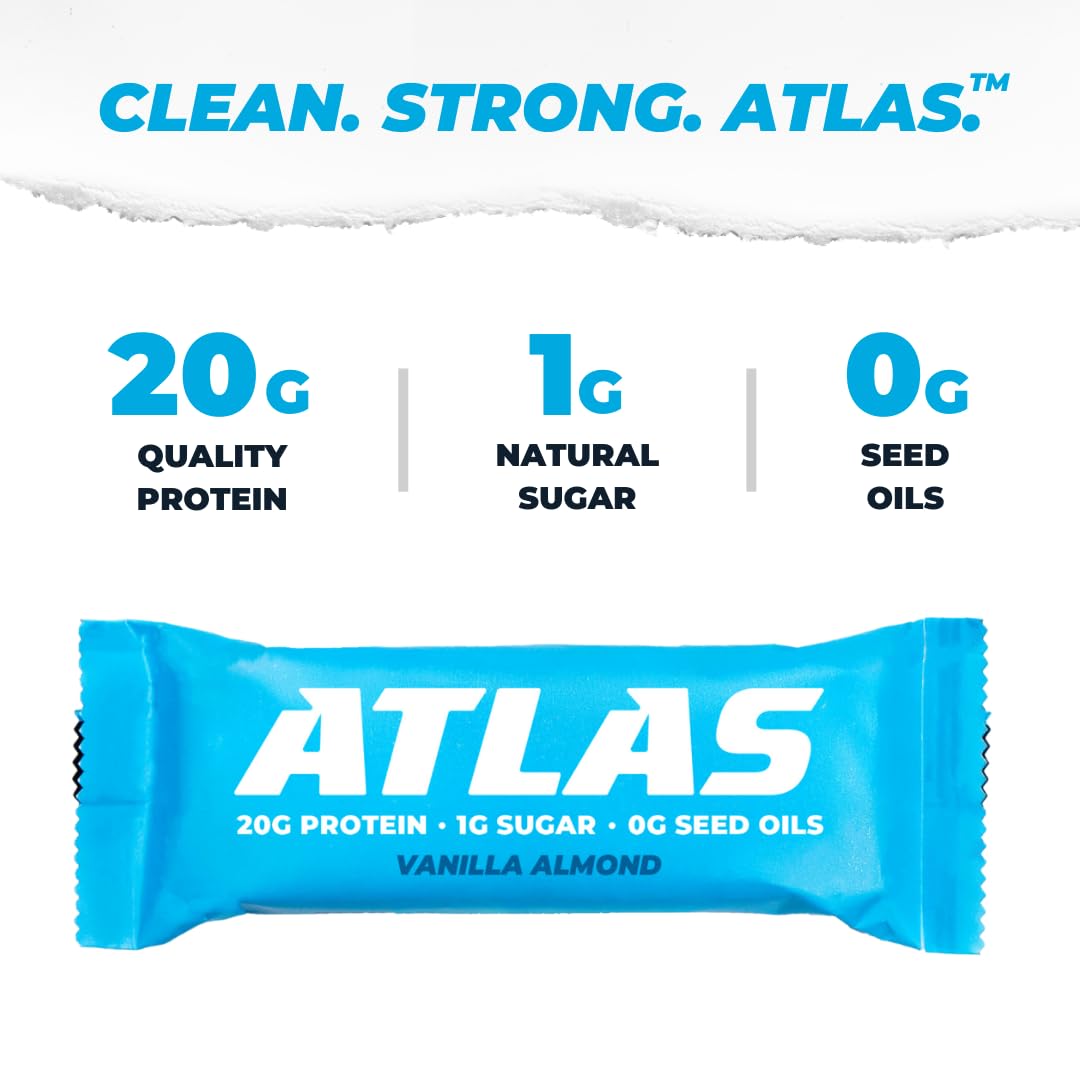 vanilla-almond-atlas-protein-bar---20g-protein-1g-sugar-clean-ingredients---gluten-free---24-bars-total-2