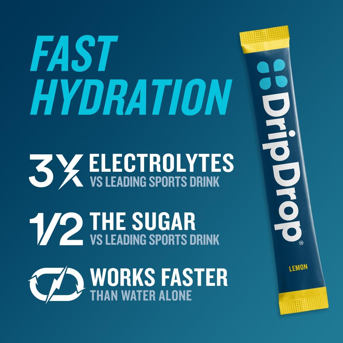 dripdrop-hydration-lemon-electrolyte-drink-mix-packets---32-single-serve-powder-sticks---non-gmo-gluten-free-vegan-2