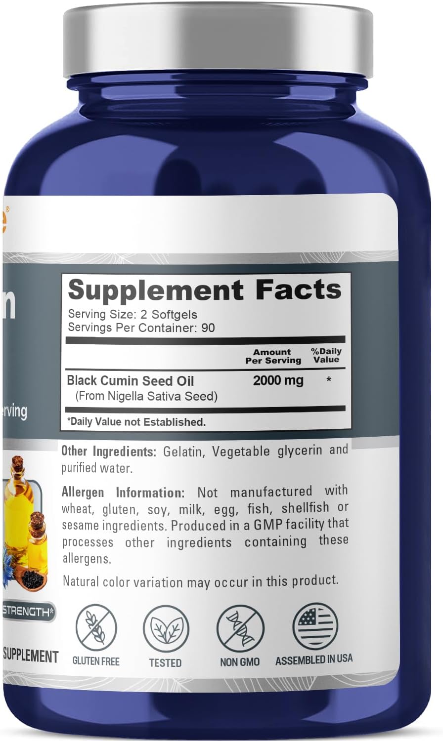 high-potency-black-seed-oil-softgels---180-capsules-2000mg-per-serving---cold-pressed-nigella-sativa---non-gmo-gluten-free-2