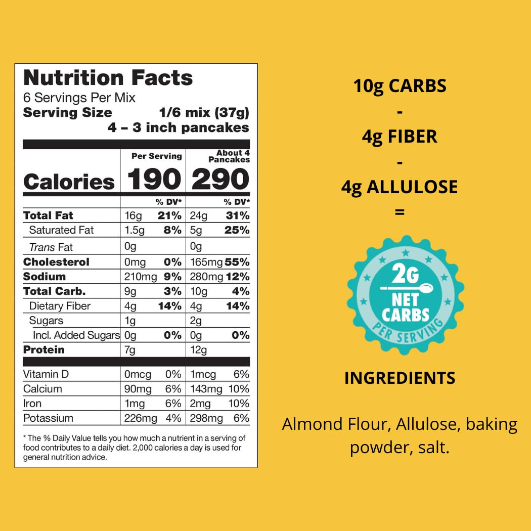 good-dees-pancake-waffle-scone-mix---low-carb-keto-baking-mix-1g-net-carbs-20-pancakes---sugar-free-gluten-free-grain-free-dairy-free-soy-free---diabetic-atkins-weight-watchers-friendly-7
