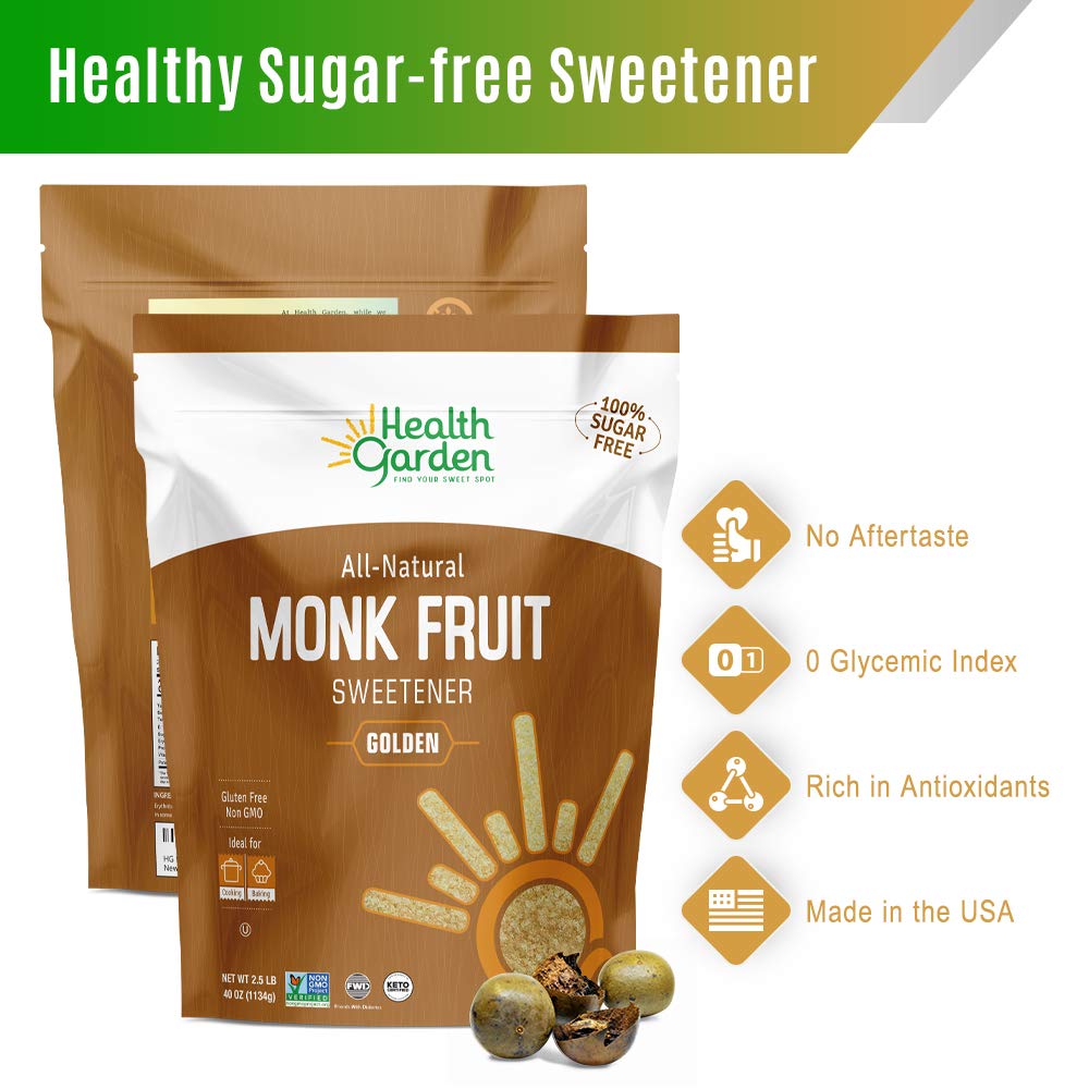 health-garden-golden-monk-fruit-sweetener---non-gmo-gluten-free-11-sugar-substitute-kosher-keto-friendly---25-lbs-4