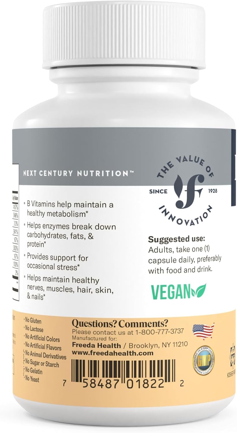 kosher-vitamin-b-complex-supplement-for-energy-metabolism---super-quints-b-50-with-biotin-b12-b1-b2-b3-b6-folic-acid---250-capsules-for-women-men-8