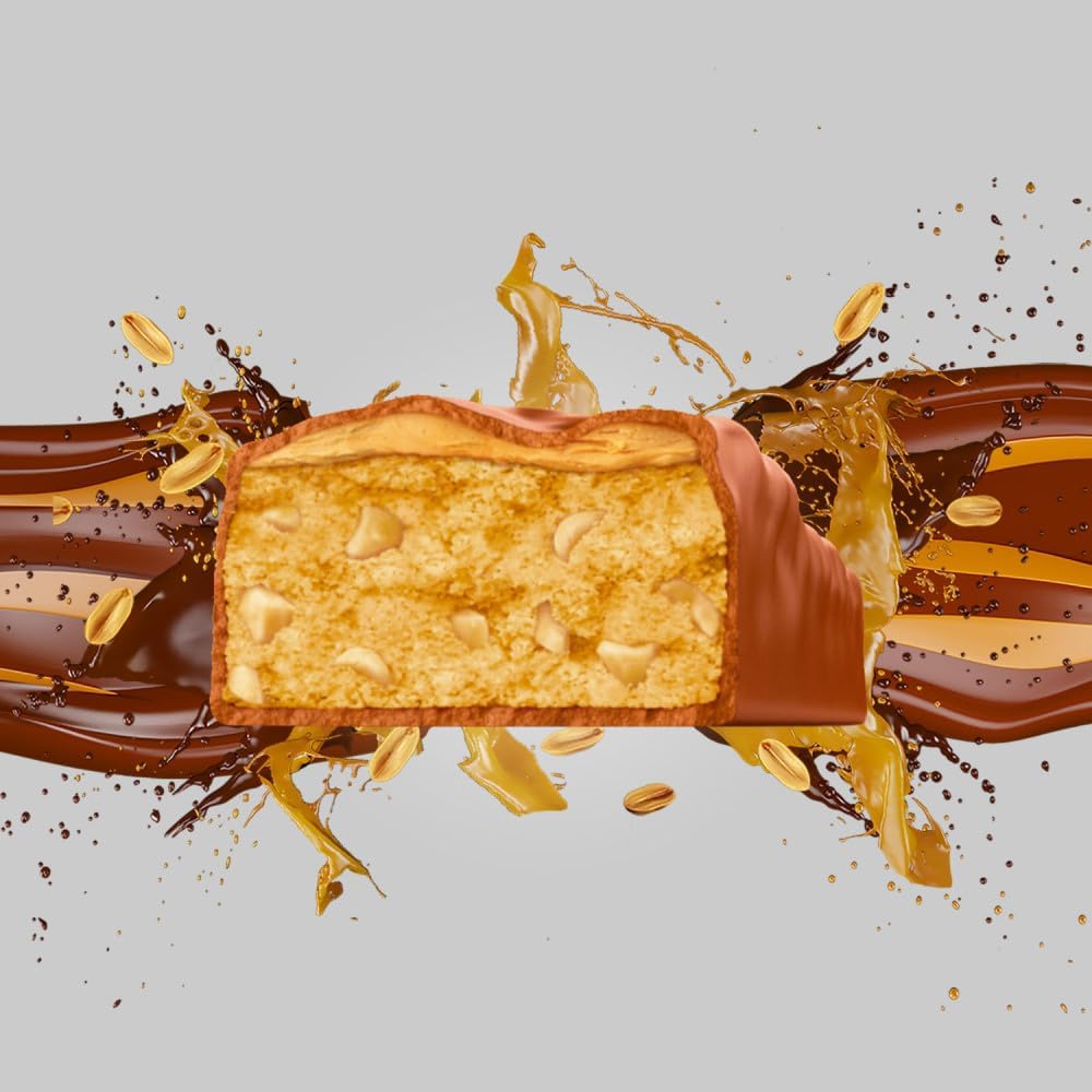 High Protein SNICKERS Peanut Butter & Caramel Bar - Pack of 12, 2.0 oz Bars - Espot.com.au