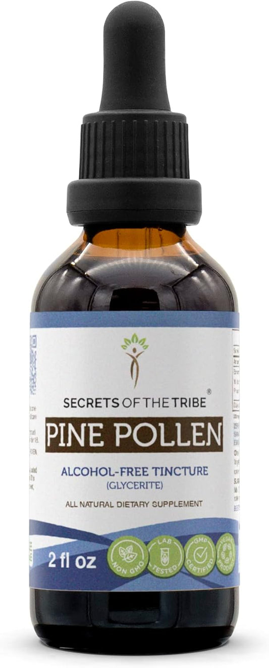 alcohol-free-wildcrafted-pine-pollen-tincture-extract---2-fl-oz---secrets-of-the-tribe-1