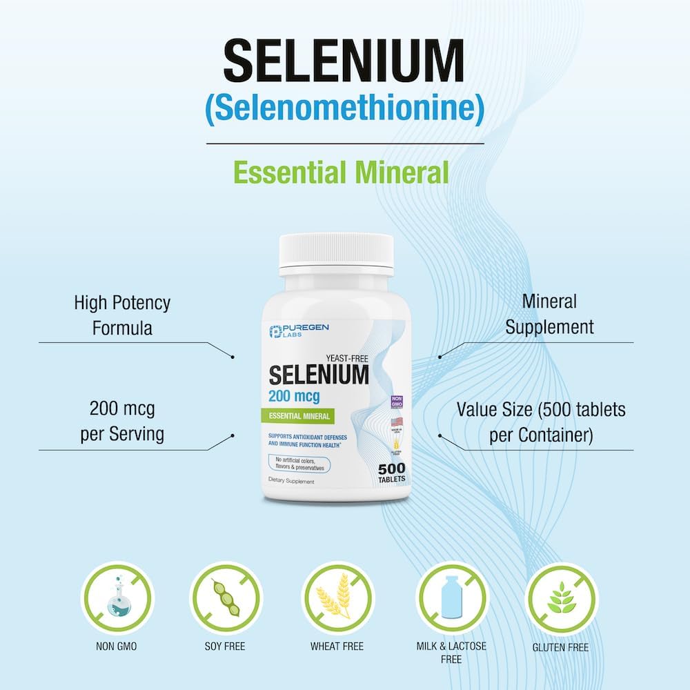 puregen-labs-selenium-200-mcg-vegetarian-tablets---immune-antioxidant-support-non-gmo-gluten-free-essential-mineral-for-overall-health-4
