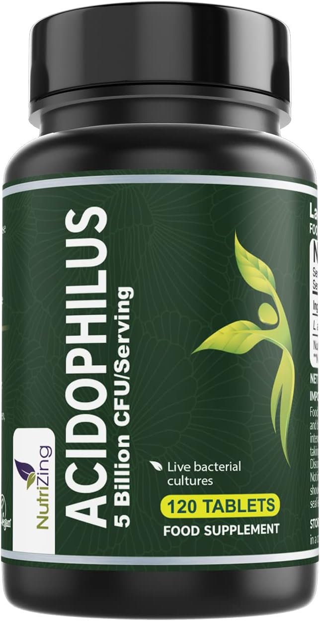 High Strength Lactobacillus Acidophilus Supplement - 5 Billion CFU per Serving for Gut Health and Digestive Support - Espot.com.au