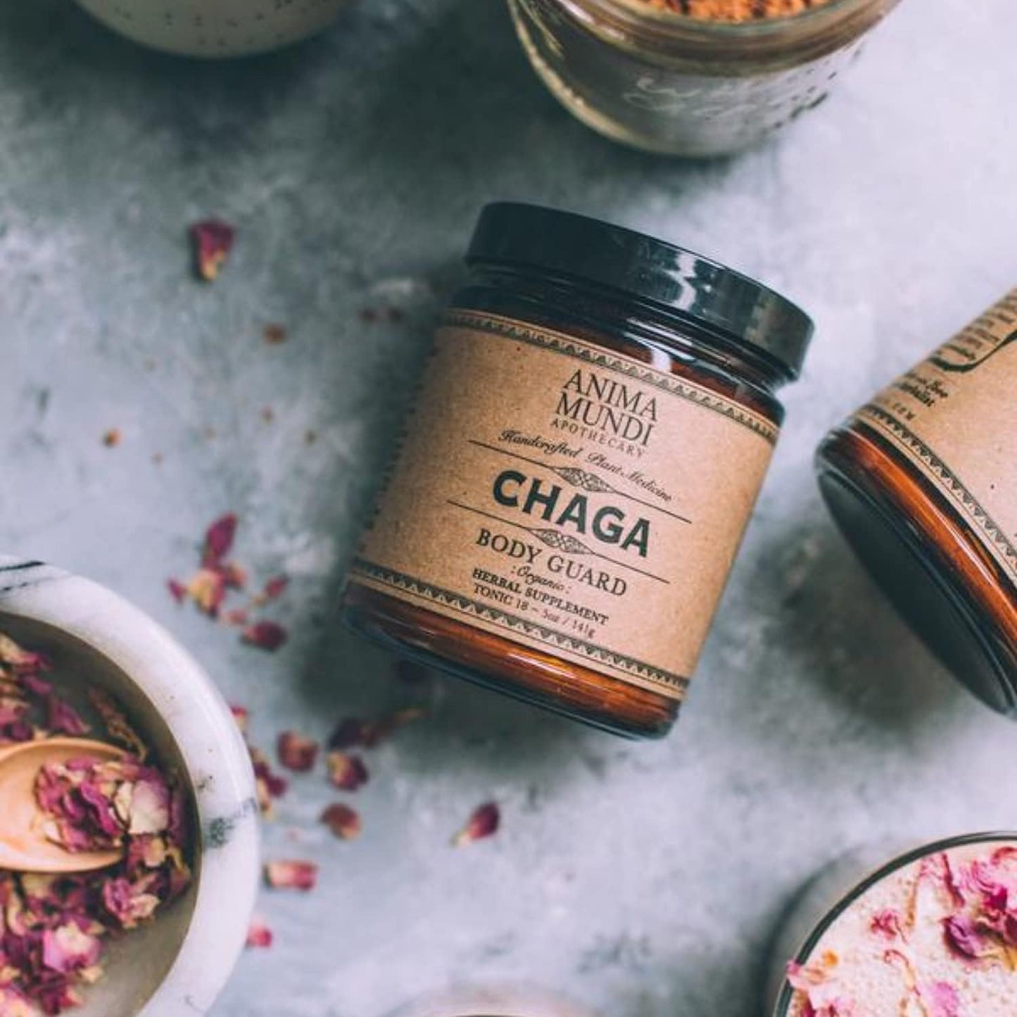 organic-chaga-mushroom-powder-for-immune-system-support---anima-mundi-apothecary---5oz-chaga-extract-powder-for-tea-coffee---anima-mundi-supplements-4