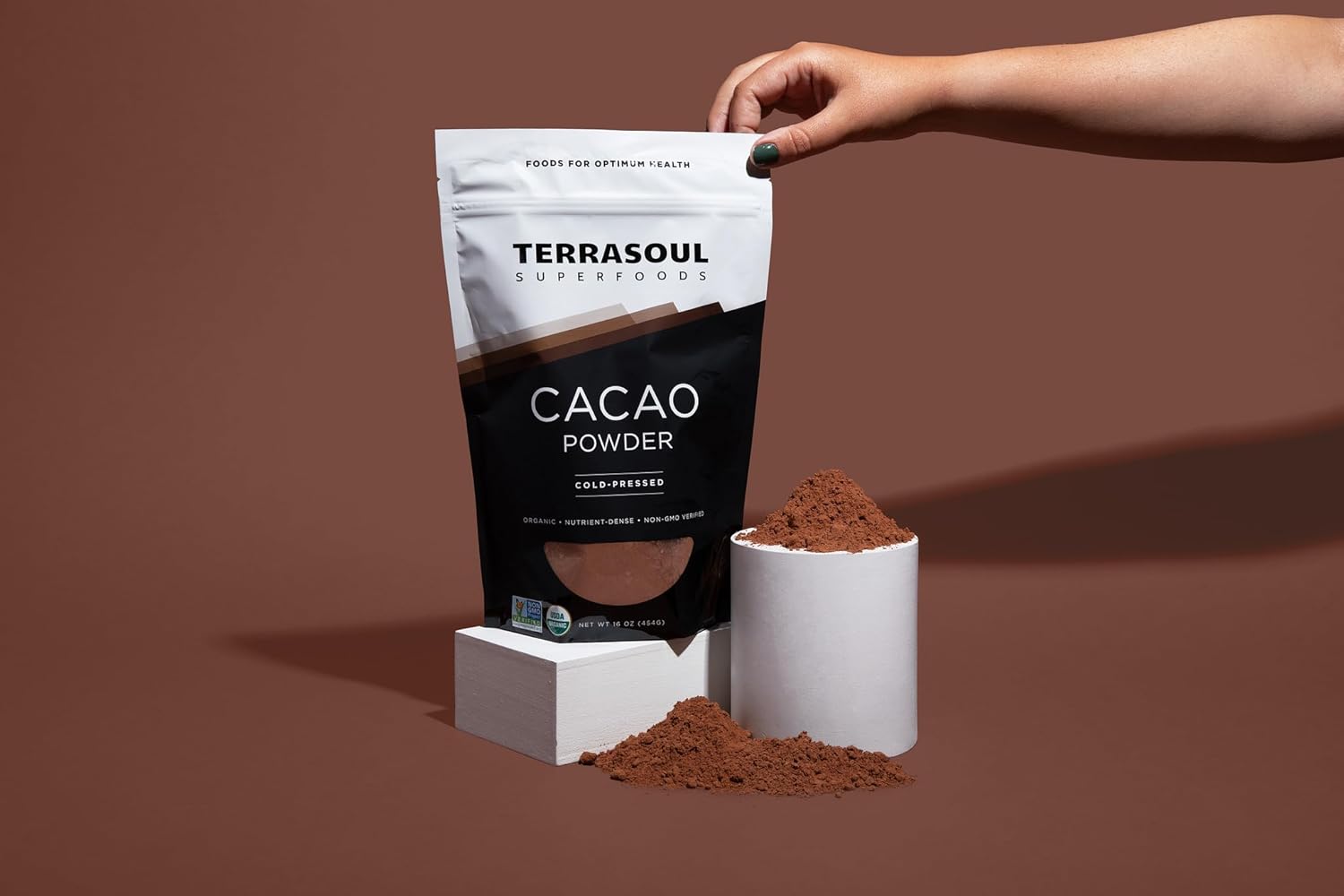 organic-raw-cacao-powder---16-oz---ideal-for-baking-smoothies-hot-cocoa---terrasoul-superfoods-5