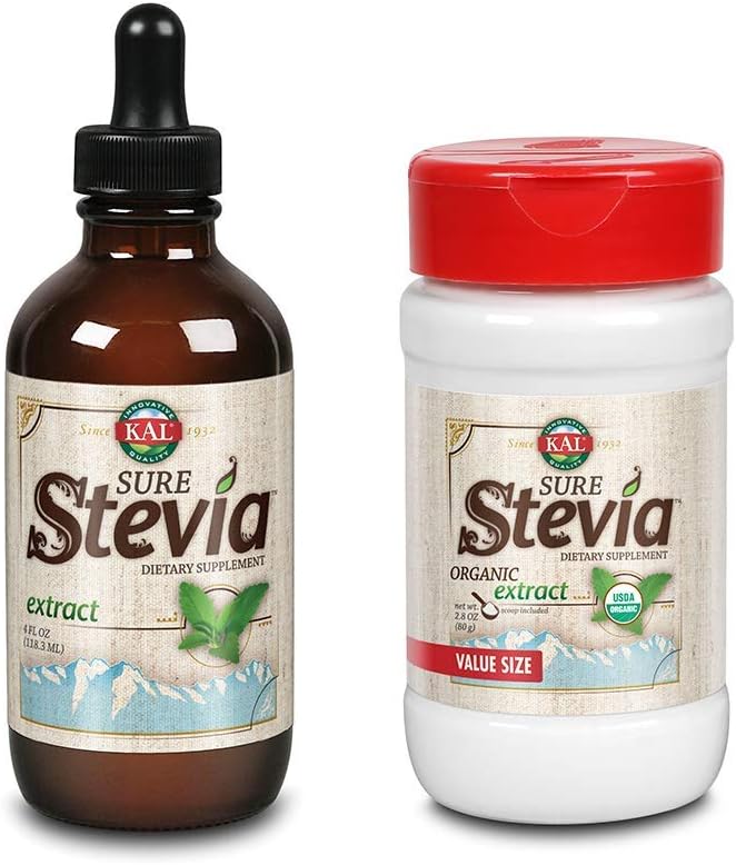 sure-stevia-bundle-liquid-extract-4oz-775-servings-powder-28oz-1380-servings---zero-calorie-low-glycemic-formula-1