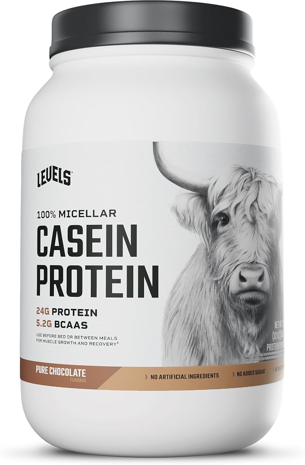 levels-nutrition-100-micellar-casein-protein-powder---hormone-free-chocolate-flavor---2lb-jar---premium-quality-supplement-for-muscle-recovery-and-growth-1