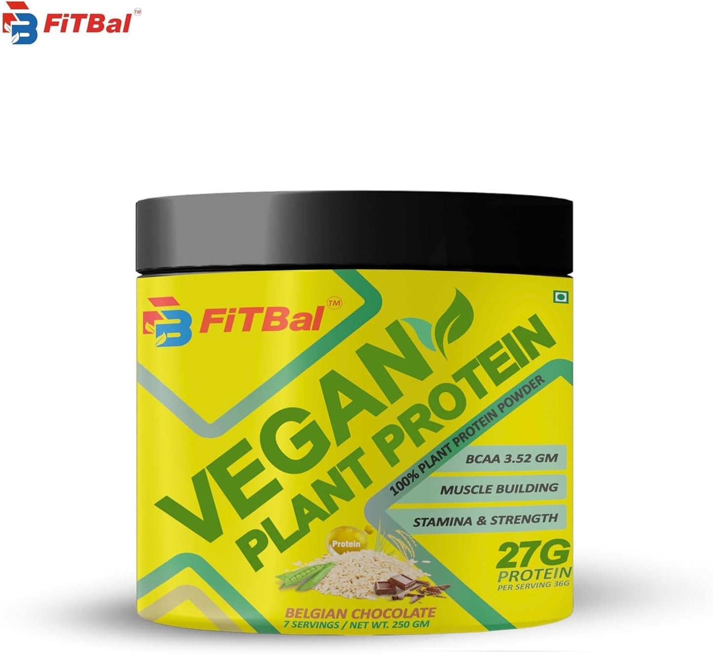 fitbal-vegan-plant-protein-powder---pea-brown-rice-protein-blend-250g-7-servings-27g-protein-per-serving-435g-glutamine-353g-bcaas-high-quality-plant-based-supplement-2