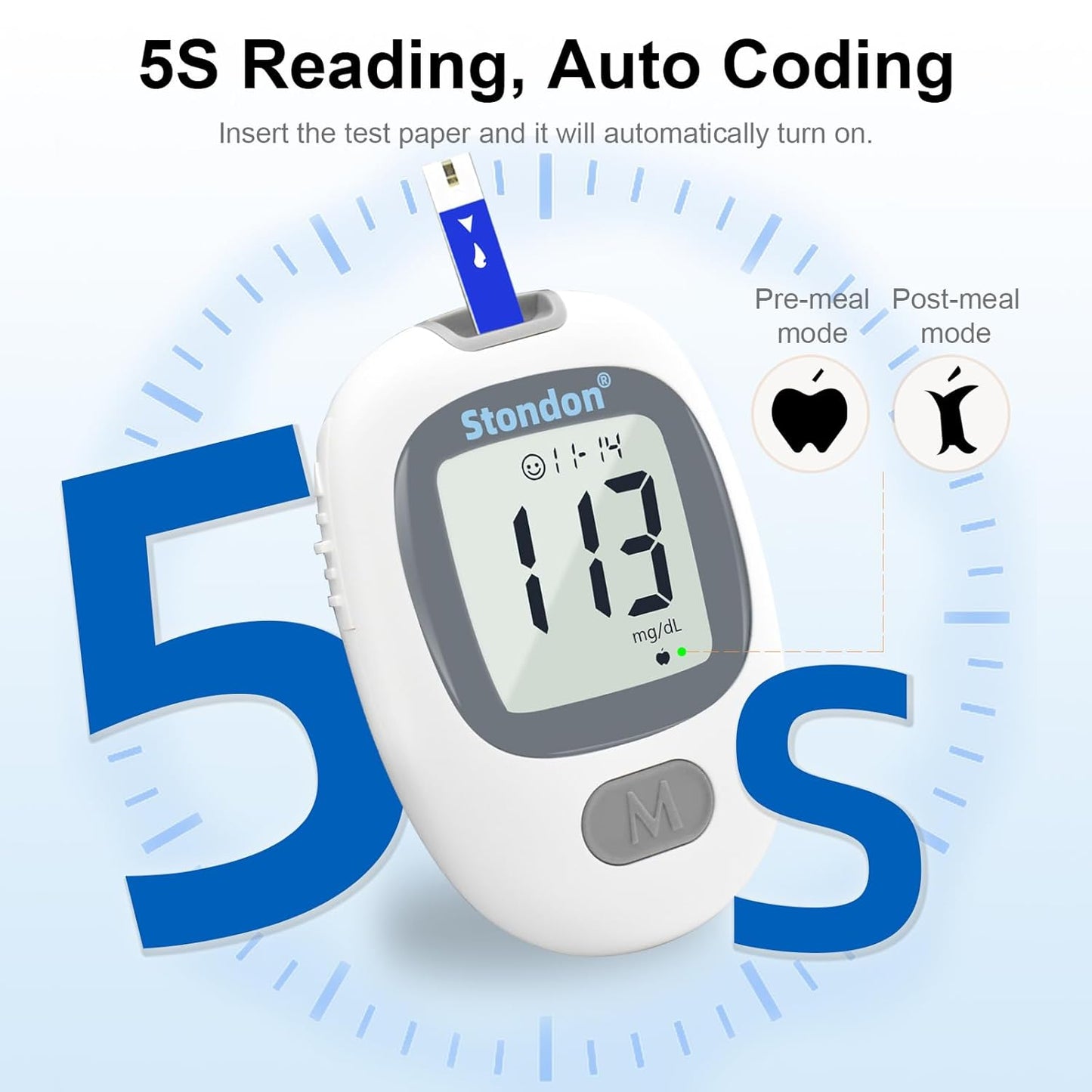diabetes-testing-kit-with-blood-glucose-monitor-100-strips-100-lancets---grey-white-sugar-meter-2