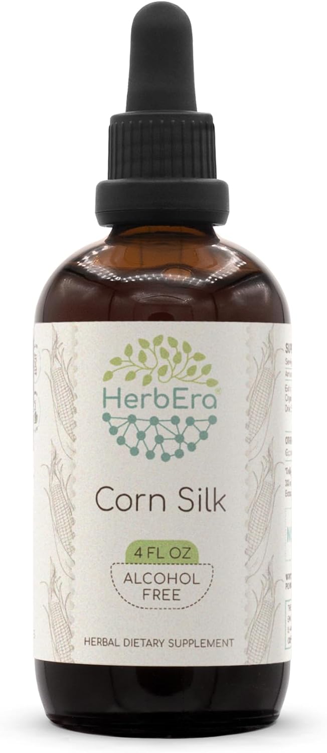 herbera-corn-silk-b120-herbal-extract-tincture---alcohol-free-concentrated-liquid-drops---natural-zea-mays-dried-silk---4-fl-oz-1