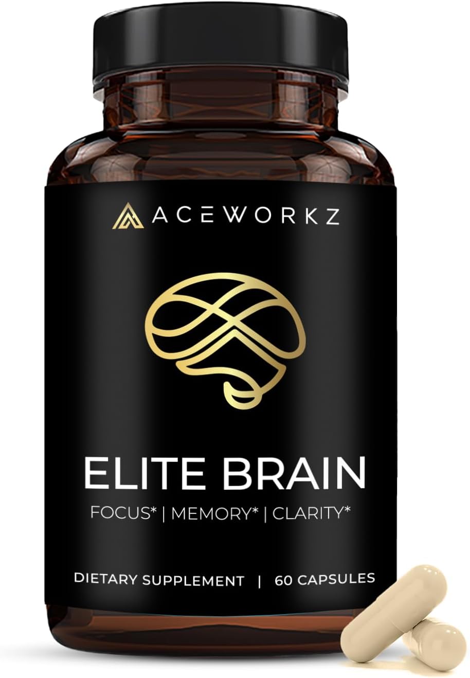 aceworkz-elite-brain-supplement---boost-focus-memory-mental-clarity---nootropic-with-alcar-lions-mane-ala-l-theanine-vitamin-b---natural-energy-caffeine-free---60-capsules-1