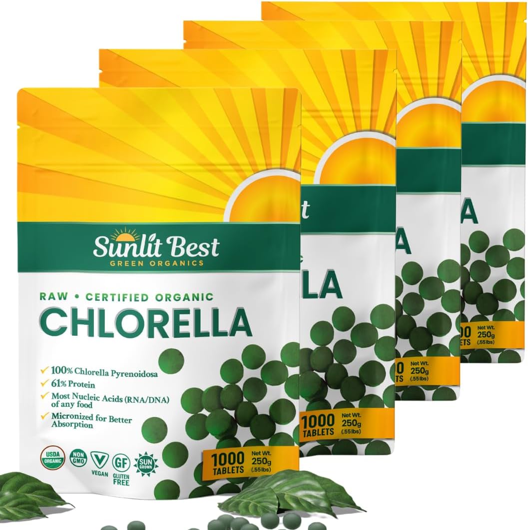 organic-chlorella-tablets-mega-pack---1000-tablets-cracked-cell-raw-non-gmo-pure-chlorella-pyrensoidosa-for-high-protein-chlorophyll-green-superfood-with-no-preservatives-or-fillers---4-pack-1
