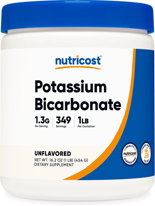 1 LB Nutricost Potassium Bicarbonate Powder - Gluten Free & Non-GMO Supplement - Espot.com.au