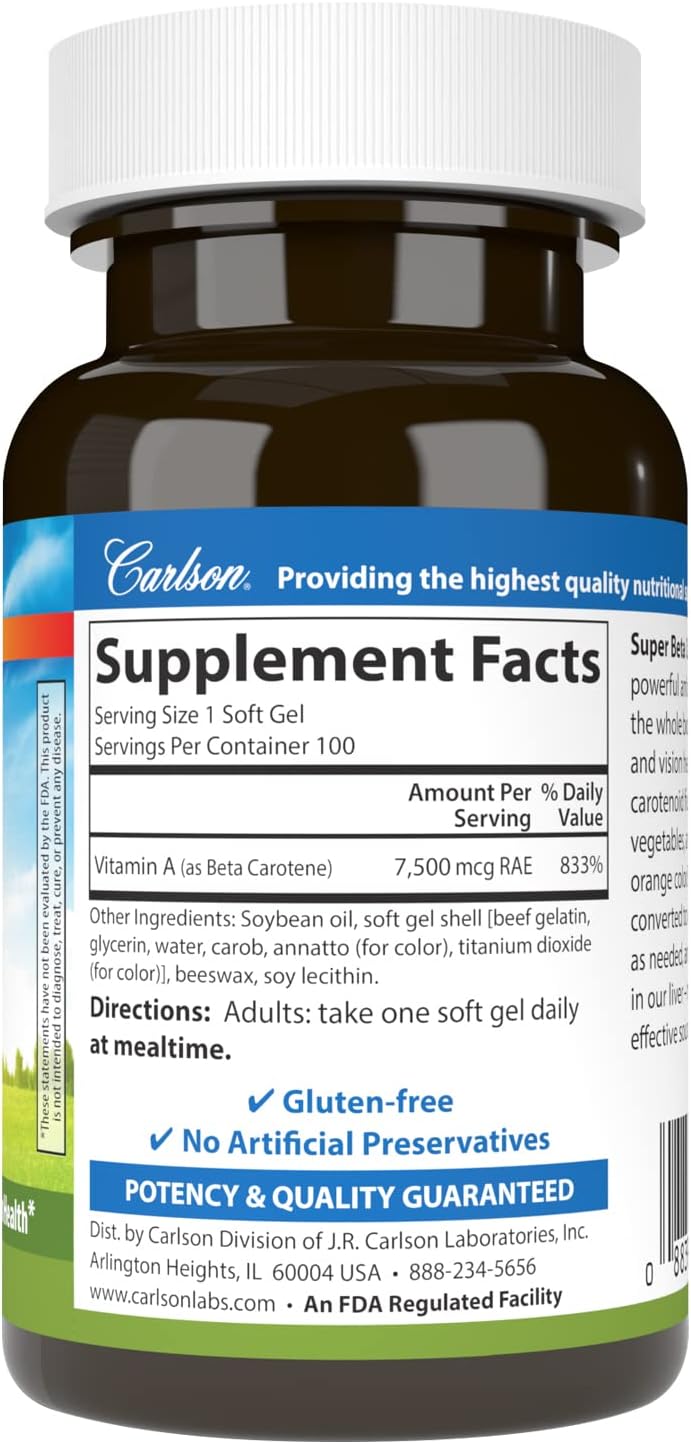 carlson-super-beta-carotene-softgels---25000-iu-15-mg-vitamin-a-for-vision-and-skin-health-bioactive-formula---100-count-2