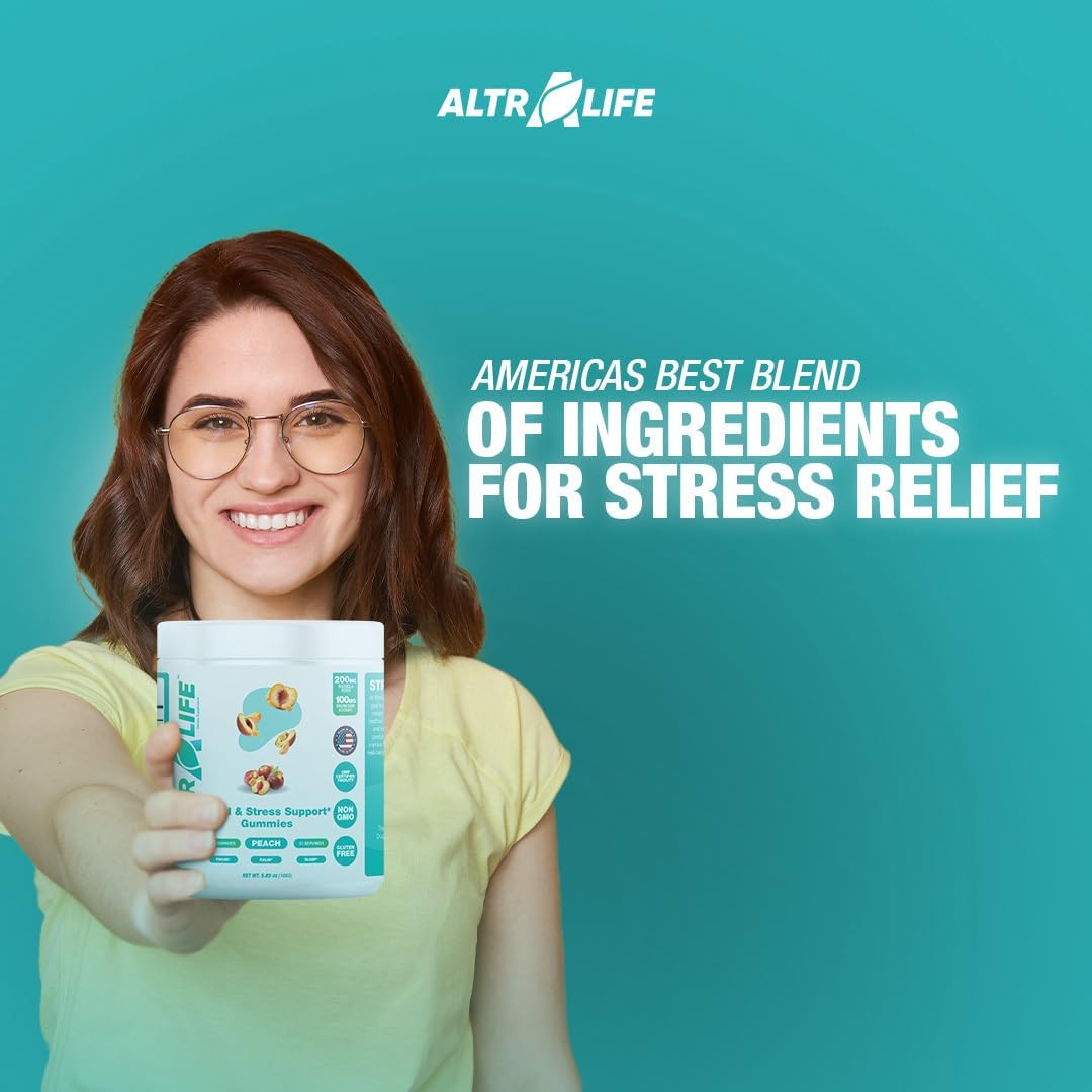 natural-stress-relief-gummies-with-kava-kava-rhodiola-rosea-holy-basil---calm-mood-focus-sleep-support---cortisol-supplements-for-men-women---30-servings-2