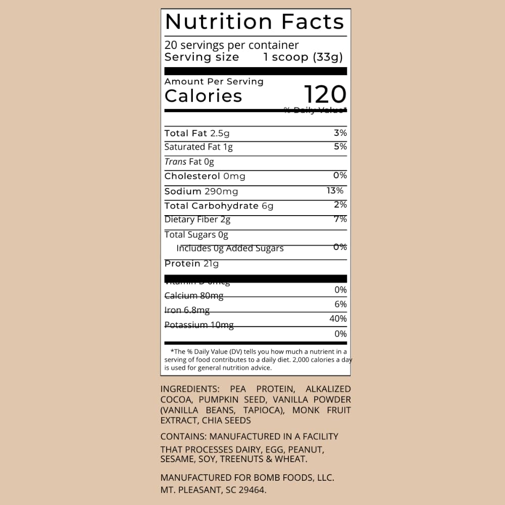 blender-bombs-plant-protein-powder---chocolate-vanilla-blend-with-21g-protein-amino-acids-zero-sugar---pea-protein-cocoa-chia-seeds-vanilla-monk-fruit---40-servings-6