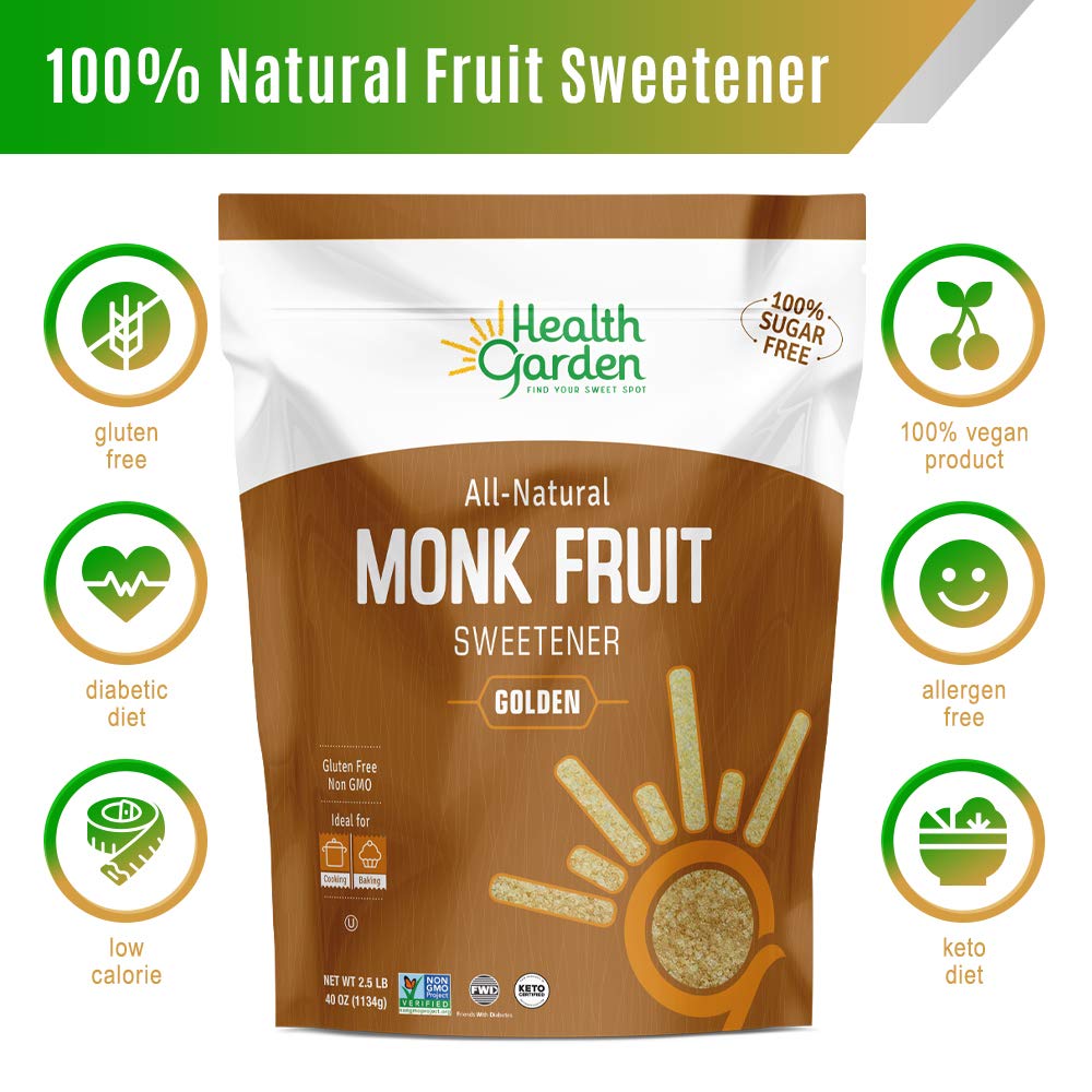 health-garden-golden-monk-fruit-sweetener---non-gmo-gluten-free-11-sugar-substitute-kosher-keto-friendly---25-lbs-3