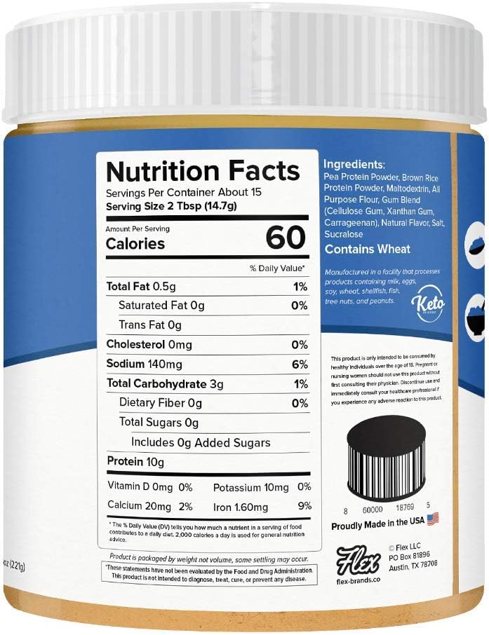 vegan-blueberry-pastry-protein-cookie-butter-powder---dairy-free-keto-low-carb-sugar-free---easy-to-mix-bake-spread---78oz-2