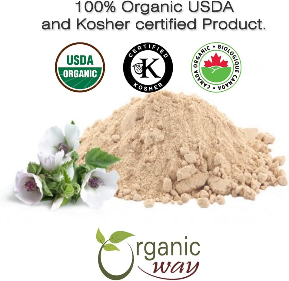 european-wild-harvested-marshmallow-root-powder---organic-herbal-tea-from-albania-usda-certified-non-gmo-gluten-free-kosher-1lb16oz-2