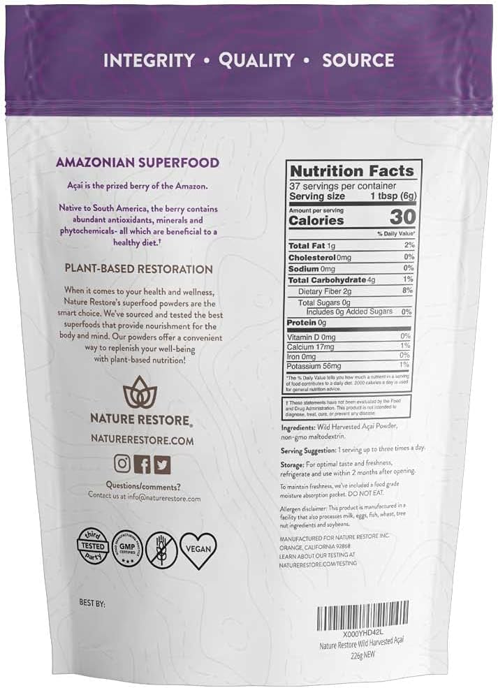 8oz-nature-restore-wild-harvested-acai-berry-powder---non-gmo-gluten-free-brazilian-wild-grown---nutrient-rich-superfood-powder-2