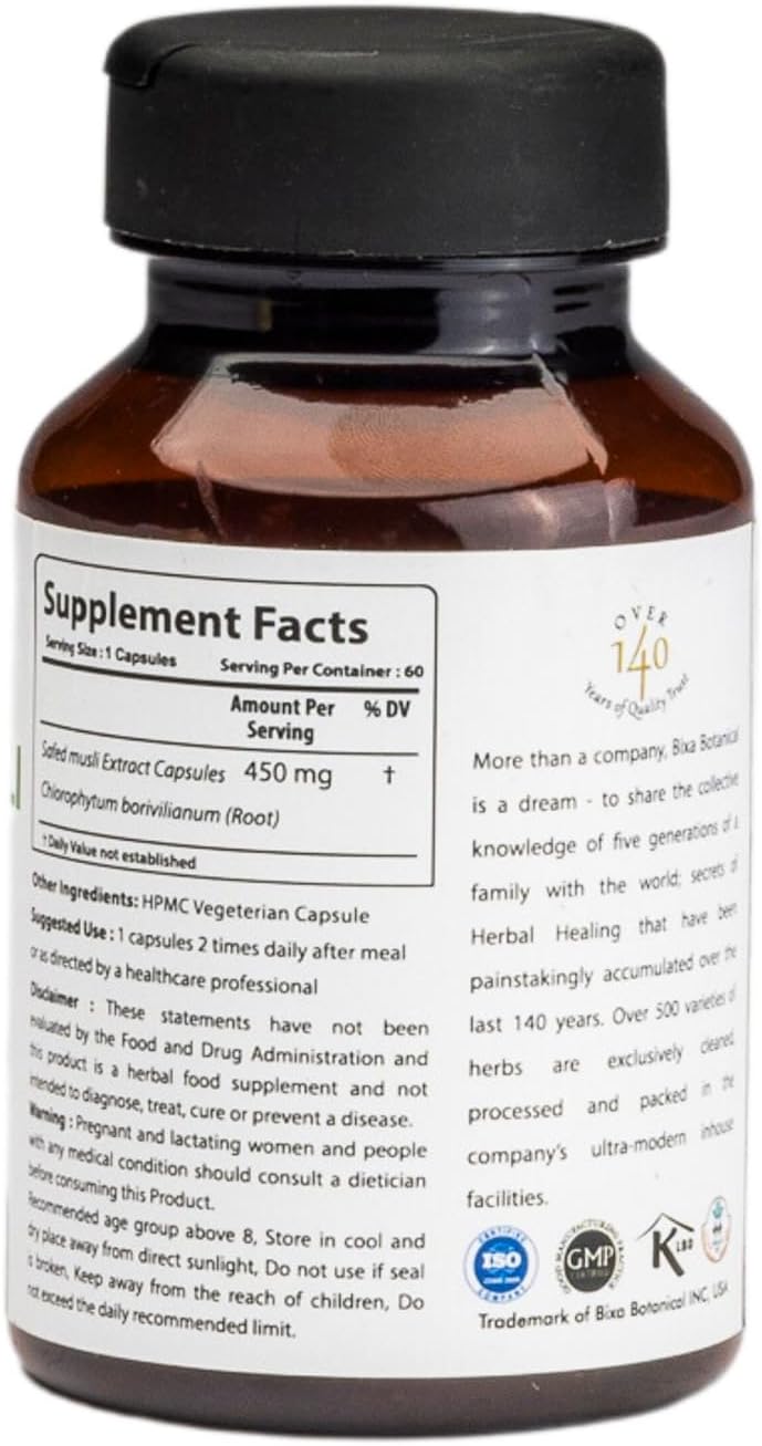 ayurvedic-safed-musli-powder-supplement---pure-herbal-blend-premium-quality-gluten-free-non-gmo-vegan---60-count-pack-2