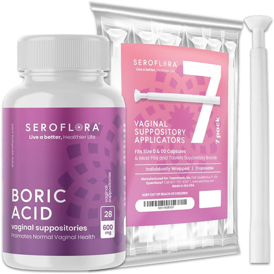 serovera-seroflora-boric-acid-vaginal-suppositories---supports-vaginal-odor-control---28-suppositories-with-applicators-1
