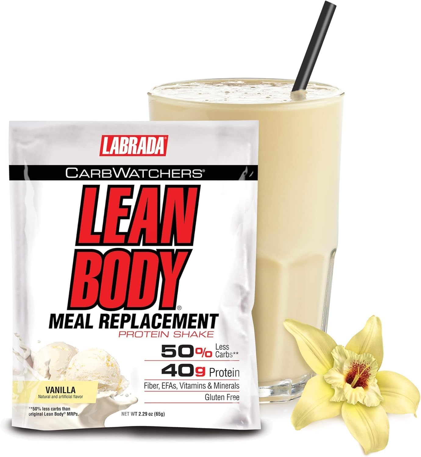 labrada-lean-body-carb-watchers-vanilla-meal-replacement-shake---40g-protein-8g-healthy-fats-fiber-22-vitamins-and-minerals---gluten-free-20-packets-2