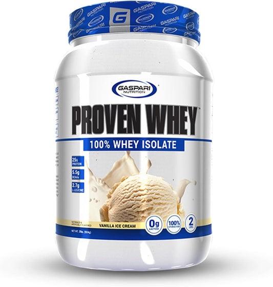 gaspari-nutrition-proven-whey-isolate-protein-powder---vanilla-ice-cream-flavor---2-pound-pack---high-protein-low-carb-lactose-free-1