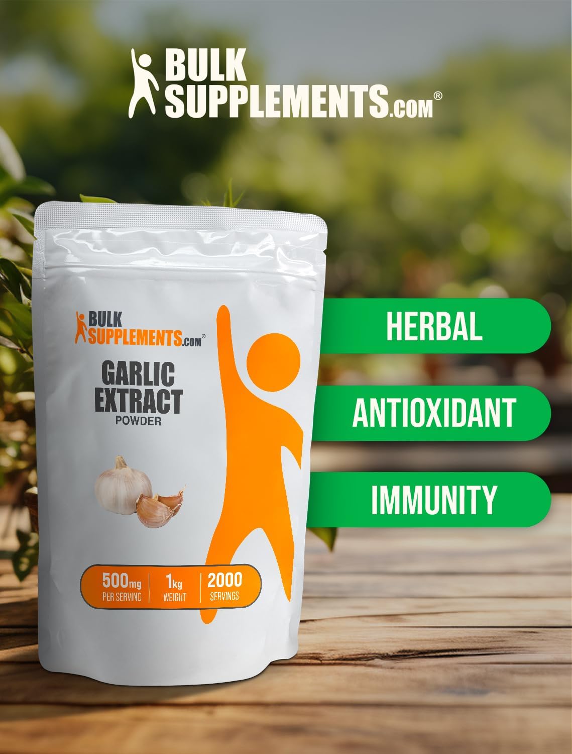 5kg Garlic Extract Powder - Antioxidant Supplement for Blood Circulation - Pure Garlic Extract Supplement - Large Quantity Garlic Supplements - Espot.com.au