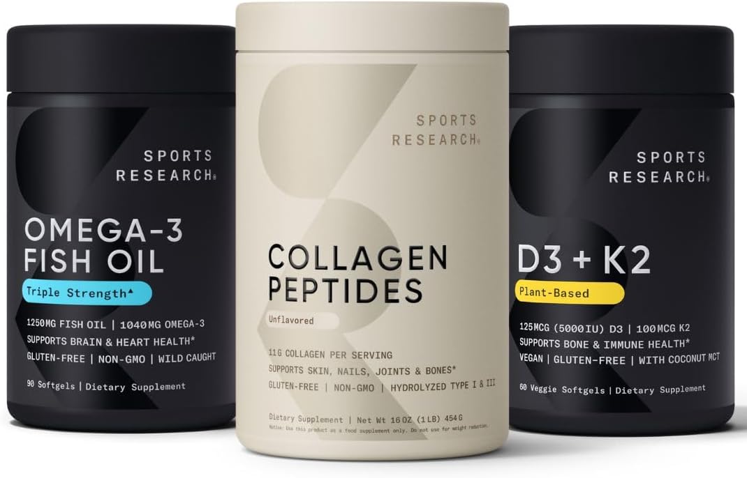 triple-strength-omega-3-fish-oil-unflavored-collagen-peptides-plant-based-vitamin-d3-k2-with-coconut-oil---wild-alaskan-pollock-1