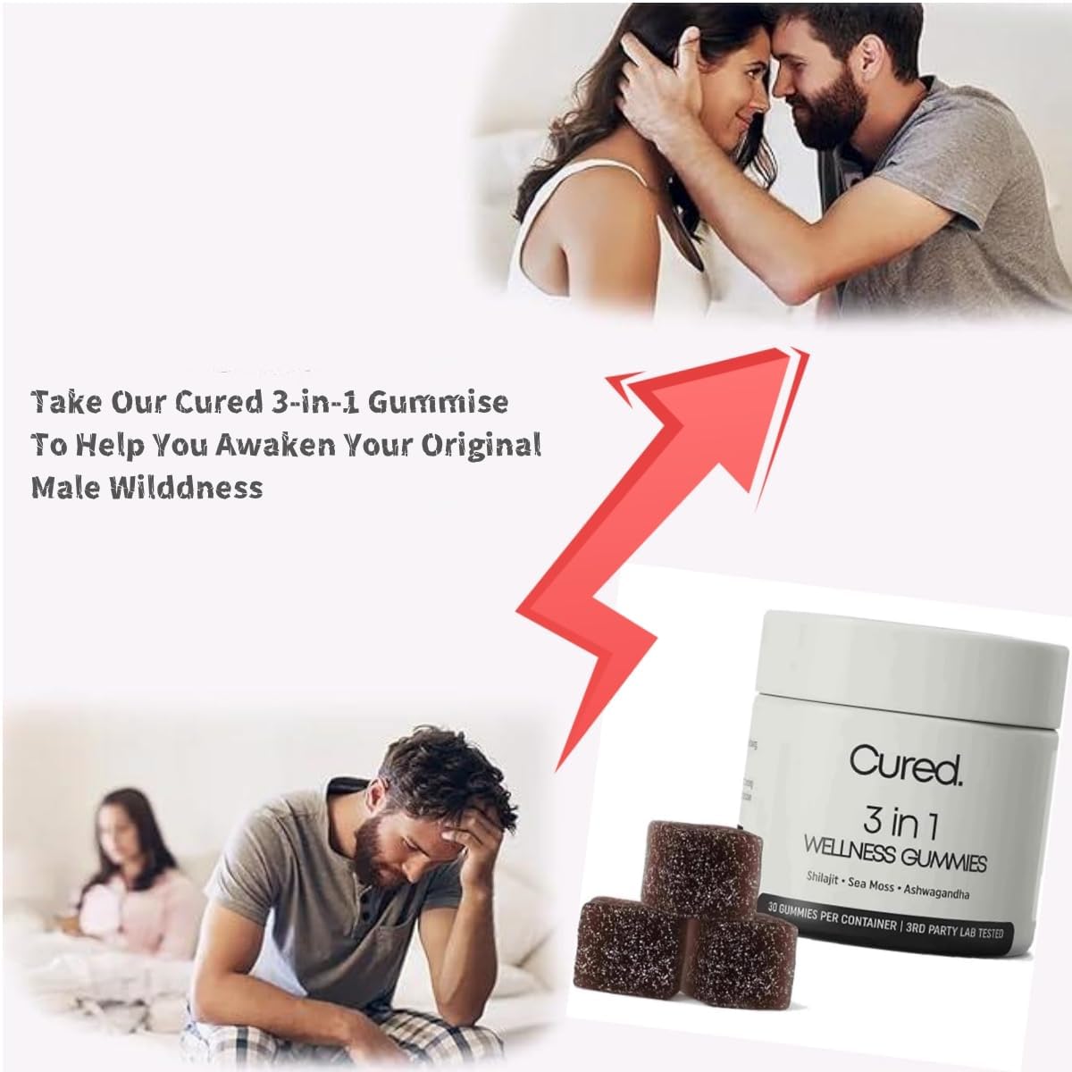 mens-cured-3-in-1-wellness-gummies-with-shilajit---non-gmo-30-day-supply---pack-of-2-bottles-2