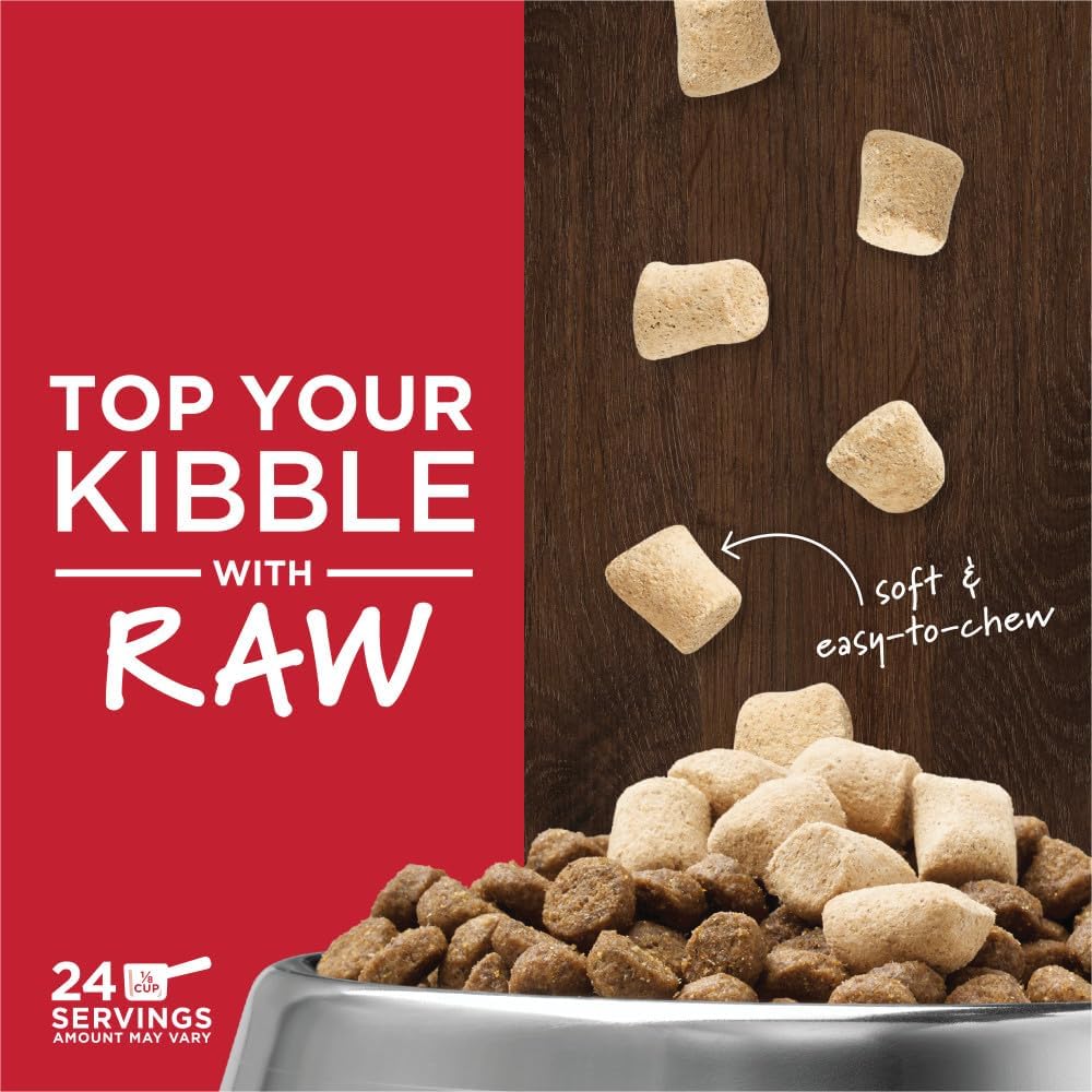 natural-beef-instinct-raw-boost-mixers---freeze-dried-dog-food-topper-grain-free-recipe---6-oz-bag-2